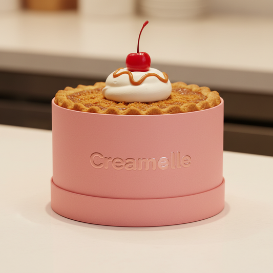 Milk Bar Pie branded takeaway box